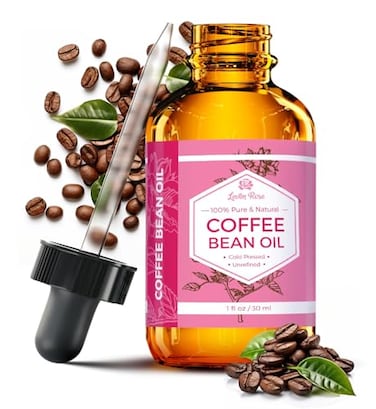 Leven Rose Coffee Bean Oil 1 oz 100 Natural Cold Pressed Oil for Skin and Hair