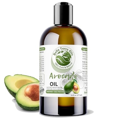 Bella Terra Oils Avocado Oil 16oz ColdPressed Purity Unveiling Avocados Nutritional Treasures Perfect Carrier Oil for Blending Essentials
