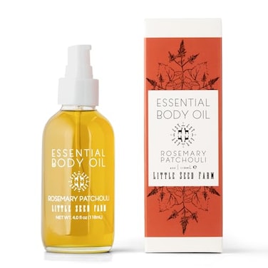 Little Seed Farm Essential Body Oil Rosemary Patchouli 40 Ounce