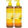Alaffia Skin Care Authentic African Black Soap All in One Body Wash Face Wash Shampoo Shaving Soap with Fair Trade Shea Butter Unscented 2 Pack 16 Fl Oz Ea