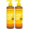 Alaffia Skin Care Authentic African Black Soap All in One Body Wash Face Wash Shampoo Shaving Soap with Fair Trade Shea Butter Unscented 2 Pack 16 Fl Oz Ea