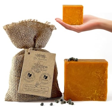 Dr.Ancient DrAncient Wild Pistacia Bittim Soap Bar Organic Soap Bars Handcrafted the Traditional Way Natural ChemicalFree Vegan Used for Face Wash Body Wash Hand Cleansing and Skin Care
