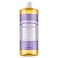 Dr. Bronner's Dr Bronners PureCastile Liquid Soap Made with Organic Oils 18in1 Uses Face Body Hair Laundry Pets and Dishes Concentrated Vegan NonGMO Lavender 32 Oz