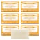 Dr. Bronner's Dr Bronners PureCastile Magic Soap Bar Citrus 5 oz 6Pack Bath Soap with Regenerative Organic Certified Oils For Face Body Hair Gentle Vegan Bars for Men Women