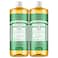 Dr. Bronner's Dr Bronners PureCastile Magic Liquid Soap Almond 32 Ounce 2Pack Made with Regenerative Organic Certified Oils 18in1 Uses Face Hair Hand Body Soap Laundry Pets Concentrated Vegan
