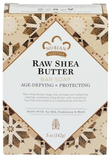 Nubian Heritage Bar Soap Raw Shea Butter 5 Oz By
