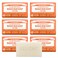 Dr. Bronner's Dr Bronners PureCastile Magic Bar Soap Tea Tree 5 ounce 6Pack Made with Regenerative Organic Certified Oils For Face Body Hair Gentle Vegan NonGMO
