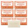Dr. Bronner's Dr Bronners PureCastile Magic Bar Soap Tea Tree 5 ounce 6Pack Made with Regenerative Organic Certified Oils For Face Body Hair Gentle Vegan NonGMO