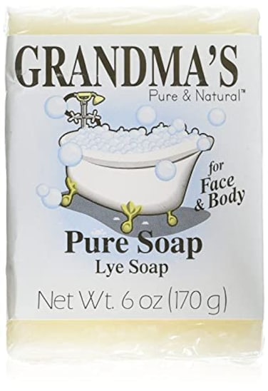GRANDMA'S PURE Remwood 60018 Grandmas Lye Soap 6 Oz