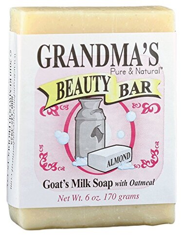 GRANDMA'S PURE Remwood Products Co Grandmas Beauty Bar Almond 4 oz BarS