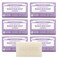 Dr. Bronner's Dr Bronners PureCastile Magic Soap Bars Lavender 5 oz 6Pack Bath Soap with Regenerative Organic Certified Oils For Face Body Hair Gentle Biodegradable Vegan Bar Soaps for Men Women
