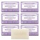 Dr. Bronner's Dr Bronners PureCastile Magic Soap Bars Lavender 5 oz 6Pack Bath Soap with Regenerative Organic Certified Oils For Face Body Hair Gentle Biodegradable Vegan Bar Soaps for Men Women