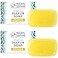 Natural Elephant Dead Sea Sulfur Soap 44 oz with Dead Sea Salt Aloe Vera Sulphur Face and Body Cleanser Bar for All Skin Types 2 Pack 2 44 Ounce Bars
