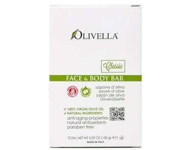 Olivella Bar Soap 100 Virgin Olive Oil Face Body 529 oz Bar Soap