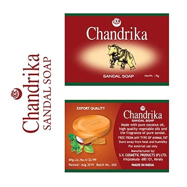 Chandrika Sandal Soap PACK OF 4