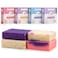 360Feel 360 Feel Floral Bar Soap Set Made in the USA Castile Handmade All Natural Cold Processed Infused with Lavender Lilac Hydrangea Petal Dance Moisturizing Skin Care 5oz 4Pack