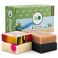 360Feel Assorted Bar Soap Set Made in the USA Castile Handmade All Natural Cold Processed Gentle on Sensitive Skin Includes 4 Assorted Scents Earthy Floral Fruity Sweet 5oz 4Pack