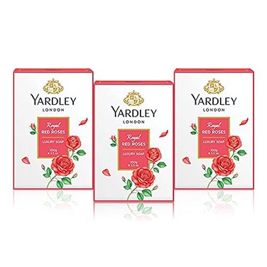 Yardley Soap Red Roses 100g Pack of 3