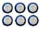 Acqua Di Acqua di Parma Blu Mediterraneo Arancia di Capri Wrapped Soaps 50 grams Set of 6