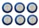 Acqua Di Acqua di Parma Blu Mediterraneo Arancia di Capri Wrapped Soaps 50 grams Set of 6