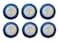 Acqua Di Acqua di Parma Blu Mediterraneo Arancia di Capri Wrapped Soaps 50 grams Set of 6