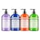 Dr. Bronner's Dr Bronners Organic Sugar Soap 12 oz Variety Pack Lavender Peppermint Tea Tree Lemongrass Made with Organic Oils Sugar Shikakai Powder 4in1 Use Hands Body Face Hair 4 Count