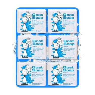 Goat Soap Value Six Packs for Soft Natural and Healthy Skin s Milk Body Soap Bar 6 x 100g 35oz Bars Original