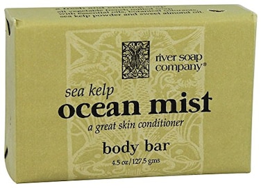 River Soap Company Vegetable Ocean Mist Bar 45oz all Bath with Sea Kelp