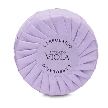 L'Erbolario LErbolario Perfumed Bar Soap Gently Scented Body and Hand Soap Bar Moisturizing and Nourishing with Natural Extracts Accordo Viola 35 oz