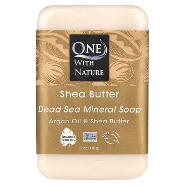 One With Nature Soap Bar Shea Butter