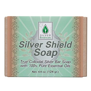 Silver Botanicals Silver Shield Soap AllNatural Silver Soap