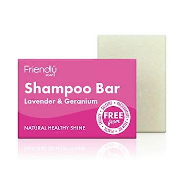 Friendly Soap FRIENDLY SOAP Lavender Geranium Natural Shampoo Bar 95 GR