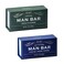 San Francisco Soap Company Man Bar 10 Oz Bar Soap Bundle One Each Siberian Fir and Silver Sage