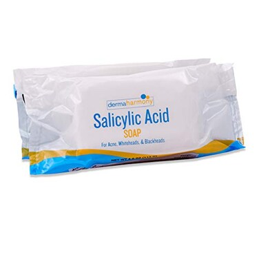 Dermaharmony 2 Salicylic Acid Soap for Acne by Two 4 oz Bars