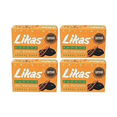 Likas Original Papaya Soap 1 pack SET OF 4
