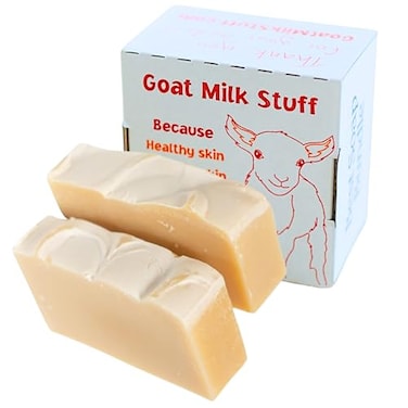 Goat Milk Stuff LEMONGRASS Soap Natural Soap Bar Gifts for Men and Women Gentle for both Face and Body Handmade Bar Soap Box of 2