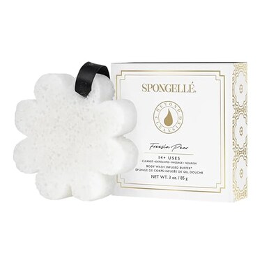 SPONGELLÃ‰ SPONGELL Boxed Flower Body Wash Infused Buffer Freesia Pear