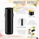 DMuuuDM 15 Pack 2 oz60ml Plastic Deodorant ContainersEmpty Round TwistUp Solid Stick Tube Container for Homemade DeodorantShaving Soap StickHeel Lip BalmSolid Lotion BarsTop FillingBlack