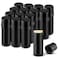 DMuuuDM 15 Pack 2 oz60ml Plastic Deodorant ContainersEmpty Round TwistUp Solid Stick Tube Container for Homemade DeodorantShaving Soap StickHeel Lip BalmSolid Lotion BarsTop FillingBlack