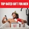 HAPPY NUTS Comfort Powder Spray Deodorant For Men AntiChafing Sweat and Odor Control for Jock Itch AluminumFree 275 oz 1 Pack FragranceFree