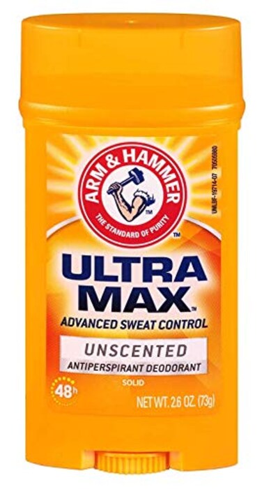 Arm &amp; Arm Hammer Deodorant 26 Ounce Solid Ultra Max Unscented 76ml 3 Pack