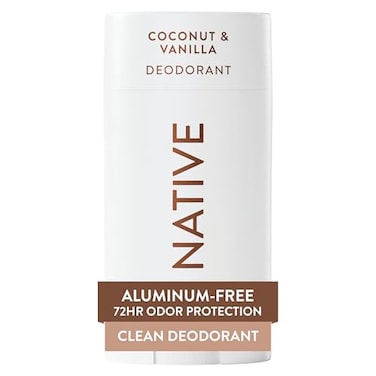 Native Deodorant Contains Naturally Derived Ingredients 72 Hour Odor Control Deodorant for Women and Men Aluminum Free Coconut Vanilla 265oz