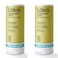 Lafe's Lafes Natural Deodorant 2Pack 225oz Plastic Free Natural Deodorant Stick in Paper Packaging Aluminum Paraben and Baking Soda Free with 24Hour Protection 2Pack Citrus Bergamot