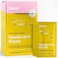 BUSYCO Glow Line Deodorant Wipes 15ct Lavender Rose Deodorant for Women wZinc Probiotics Prebiotics Individually Wrapped Sweat Wipes for Hydrating Odor Control Cleansing