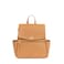 Freshly Picked Mini Diaper Bag II Backpack Premium Vegan Leather Small Baby Bag with Changing Pad Compact Lightweight Stylish for Moms OntheGo Butterscotch
