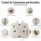 GOBABYMART Diaper Bag Backpack Medium Maternity baby bag Changing Pad Insulated Pockets Stroller Straps Pacifier Case Medium Beige Bears