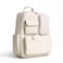 Itzy Ritzy Utility Diaper Bag Backpack Features 17 Pockets Including 2 Insulated Bottle Holders Trolley Sleeve and Includes Stroller Straps Changing Pad Part of the Belong Collection Cream