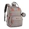 BabbleRoo Diaper Bag Backpack Baby Essentials Travel Tote Multi Function Water Resistant Diaper Bag Travel Essentials Baby Bag with Changing Pad Stroller Straps Pacifier Case Unisex Khaki