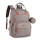 BabbleRoo Diaper Bag Backpack Baby Essentials Travel Tote Multi Function Water Resistant Diaper Bag Travel Essentials Baby Bag with Changing Pad Stroller Straps Pacifier Case Unisex Khaki