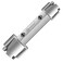 Bdmetals Tub Drain Remover WrenchDieCast Aluminum Tub Drain Tool Wrench for Bathroom and Bathhouse